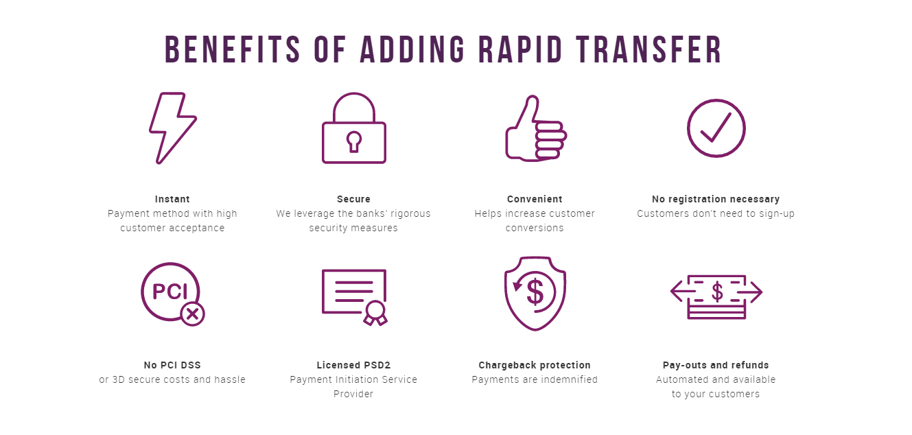 Rapidtransfer benefits