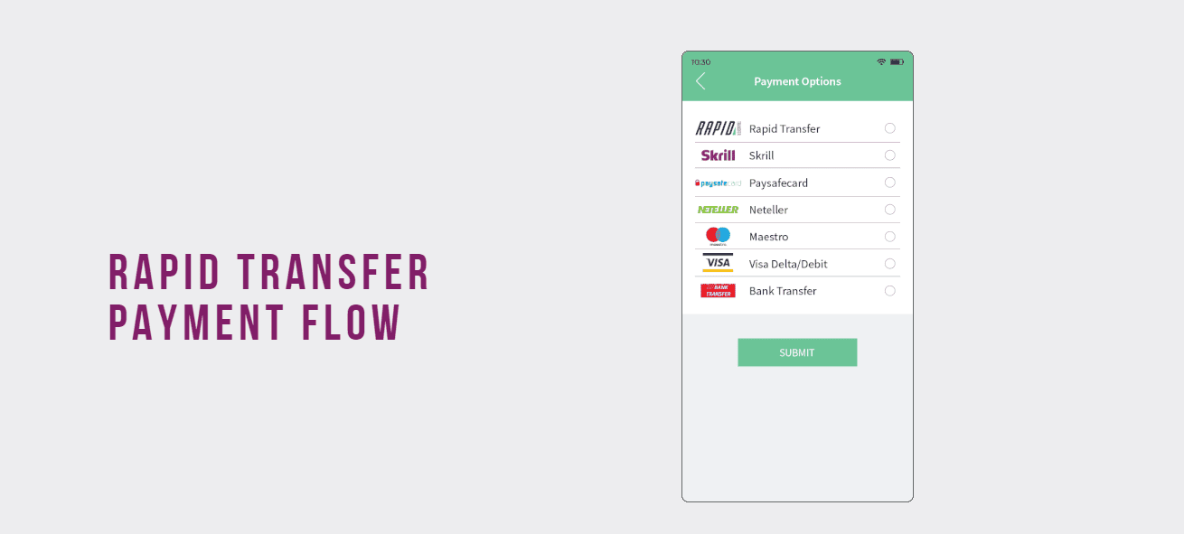 Rapidtransfer payments