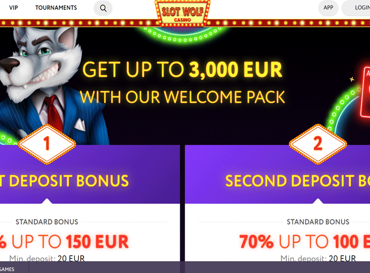 Slot Wolf Casino Promotions