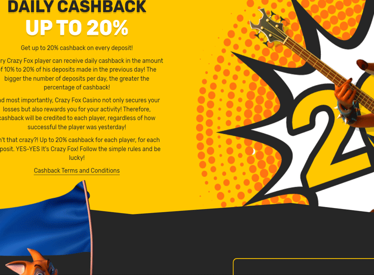 Crazy Fox Casino Promotion