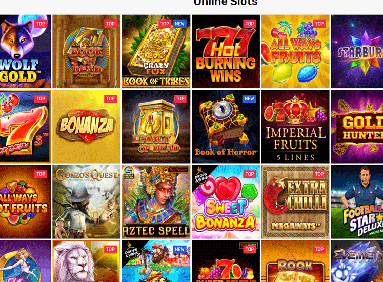 Crazy Fox Casino Games