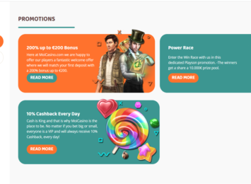 MoiCasino Promotions