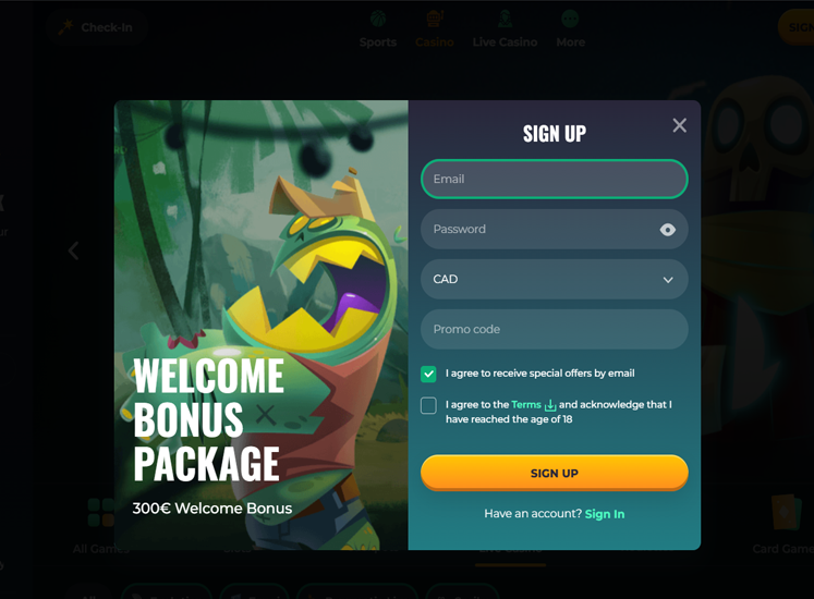 Roku Casino Registration
