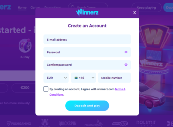 Winnerz Casino Registration