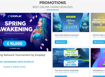 Wolfy Casino Promotions
