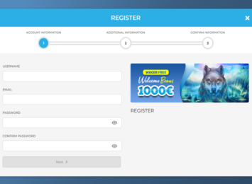 Wolfy Casino Registration