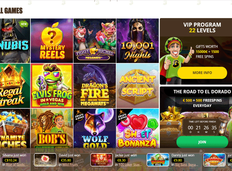 Bob Casino Games