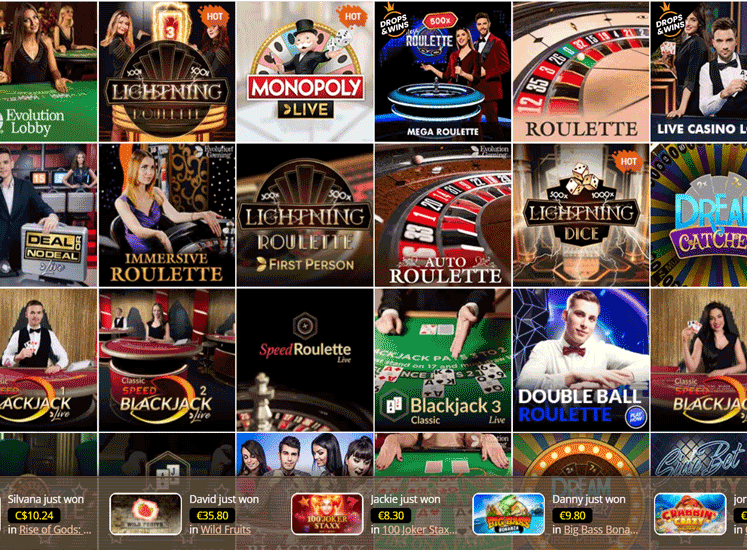 Bob Casino Live Casino