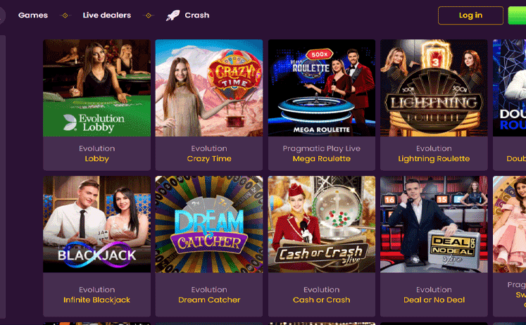 Bizzo Casino Live Casino