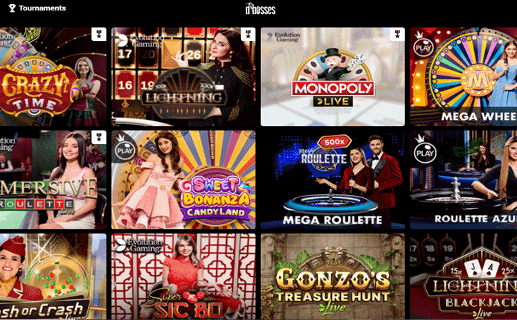 Dbosses Casino Live Casino