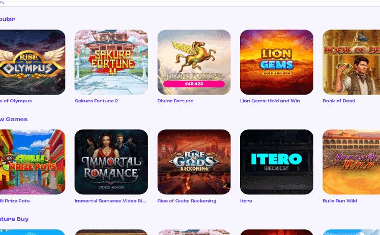 Spinz Casino Games