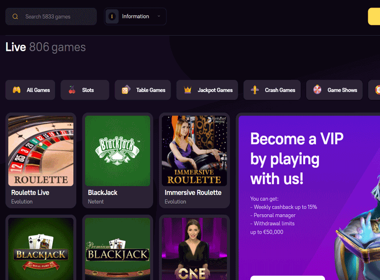 Zoome Casino Live Casino