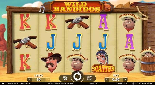 7Mojos Casinos Wild Bandidos Slot
