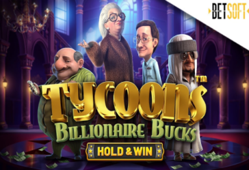 Tycoons: Billionaire Bucks Slot Logo