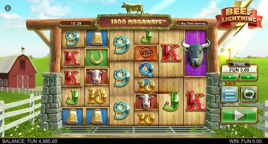 Beef lightning megaways base 2