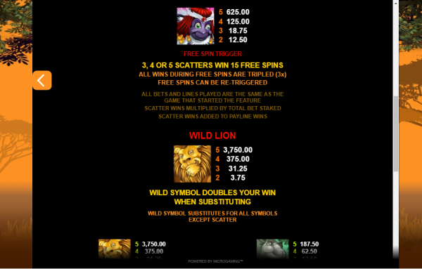 Free spins triggers mega moolah e1579184390103