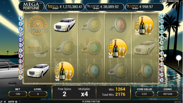 Mega fortune scatter and free spins e1579185735547