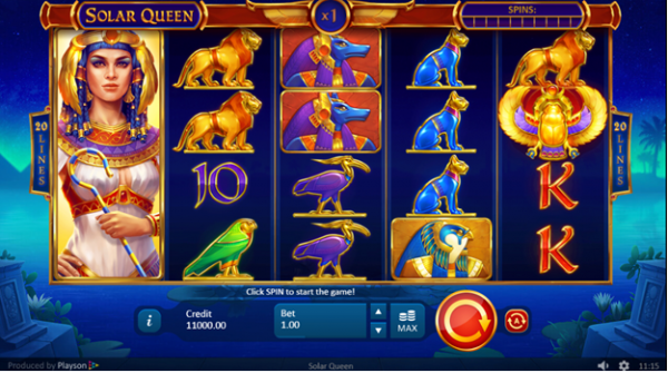 Solar queen slot playson e1581921126644