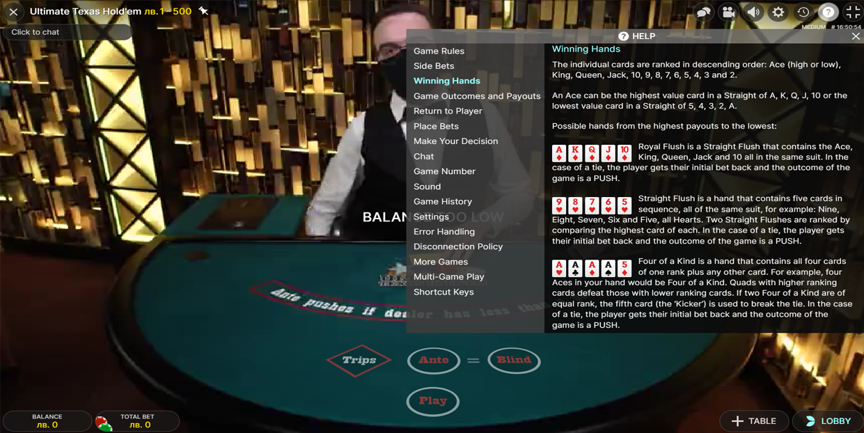 Ultimatetexaswinninghands