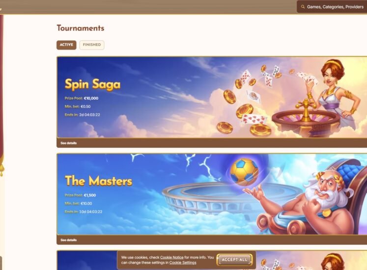 BetHall Casino Tournaments