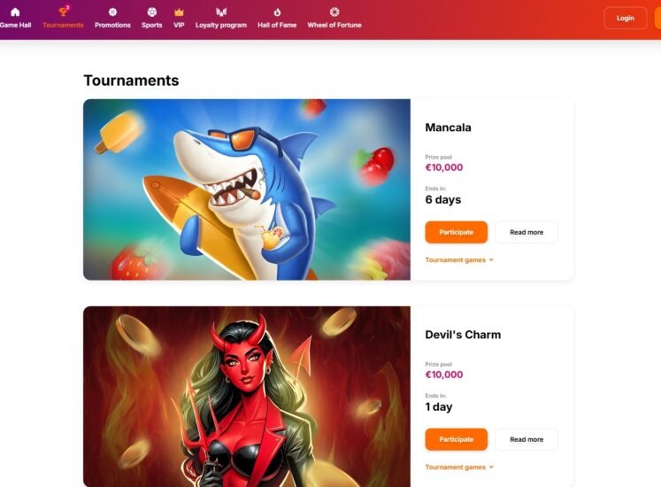 HitnSpin Tournaments