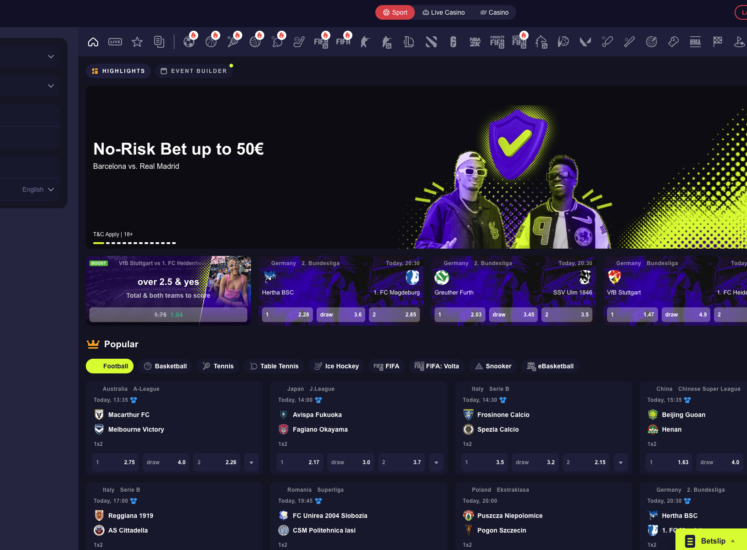 Opabet Sports Page