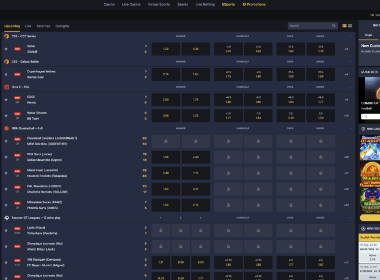 24slots eSports Page