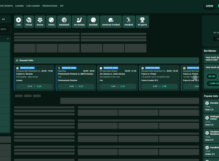 Sagaspins Casino Sports Page